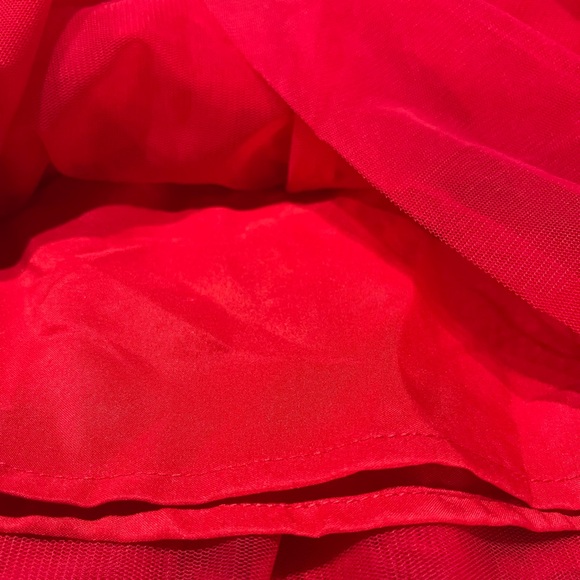 NWT American Girl Janie and Jack red tulle skirt - Picture 8 of 10